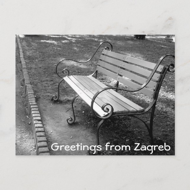 Postal Croacia - Zagreb (Anverso)