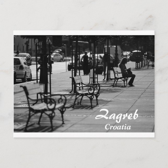 Postal Croacia - Zagreb (Anverso)