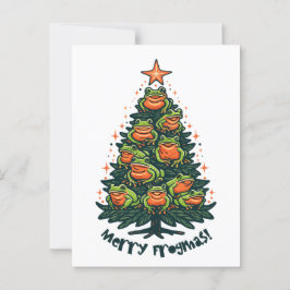 Postal Croaks extravagantes: Ranas cantando "Frogmas de l