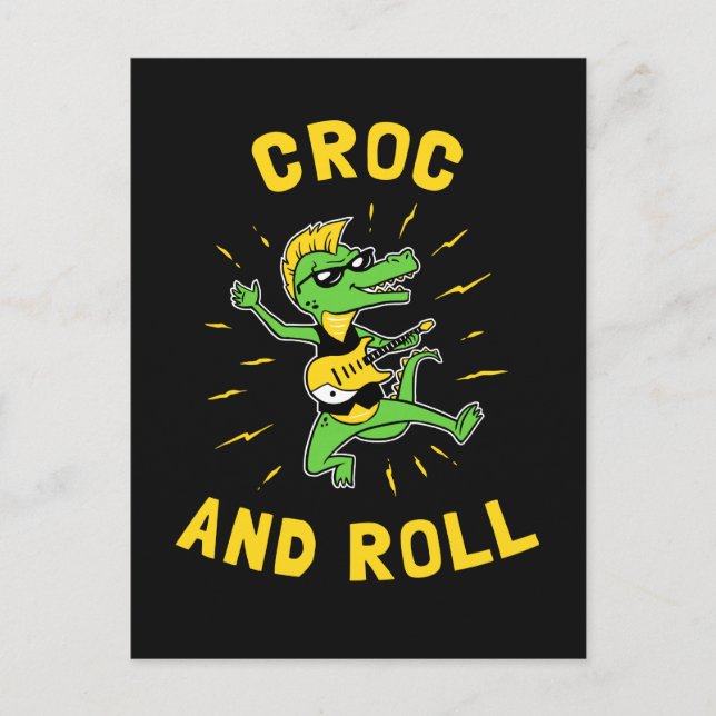 Postal Croc Y Rollo (Anverso)