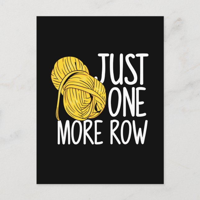 Postal Crocheting Knitting (Anverso)