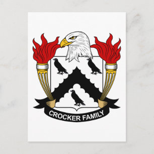Postal Crocker Family Crest