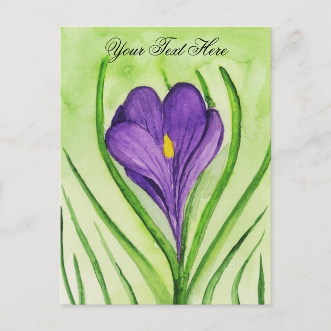 Postal Crocus (Anverso)