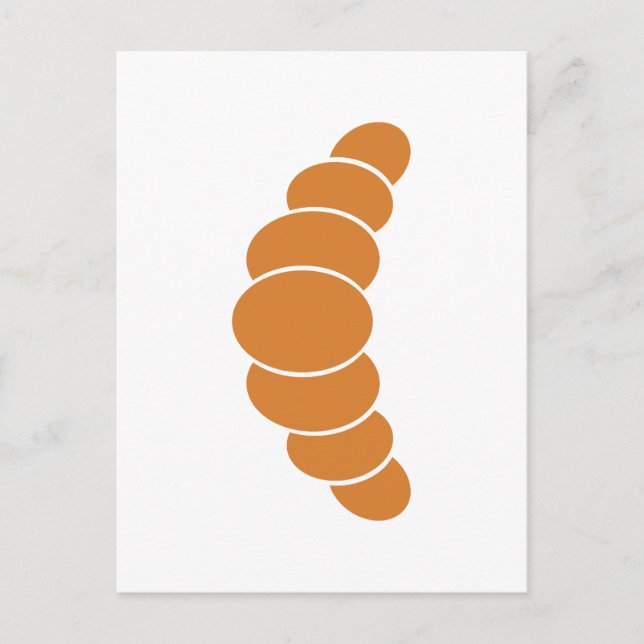 Postal Croissant (Anverso)