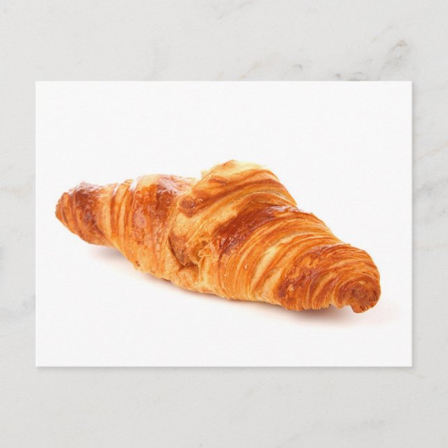 Postal Croissant francés (Anverso)