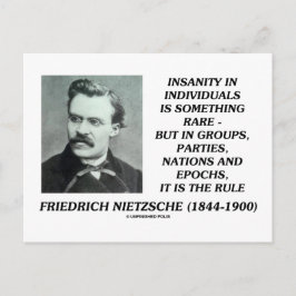 Postal Cronología Del Nietzsche Rara En Cita Individual