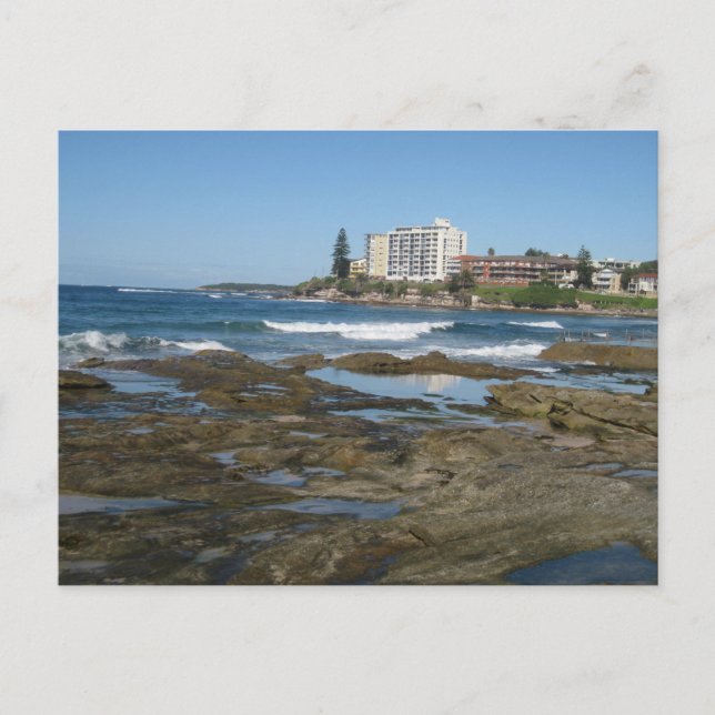 Postal Cronulla Australia Fotografía de Viaje Original (Anverso)