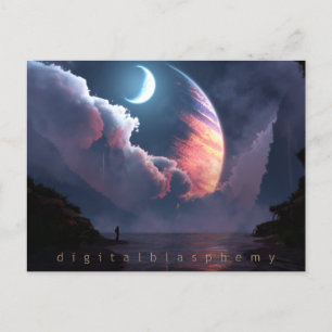 Postal Cronus Rising Postcard