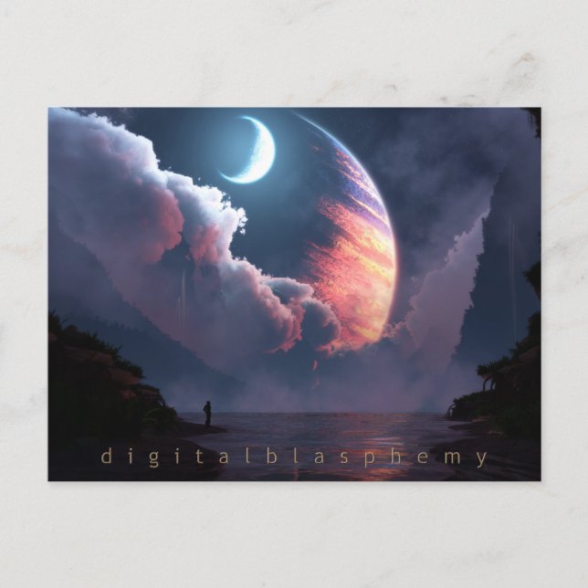 Postal Cronus Rising Postcard (Anverso)