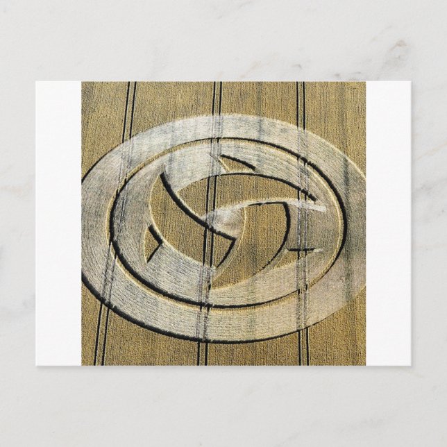 Postal Crop Crescent Moons Wiltshire (Anverso)