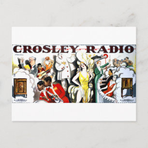 Postal Crosley Radio