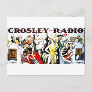 Postal Crosley Radio