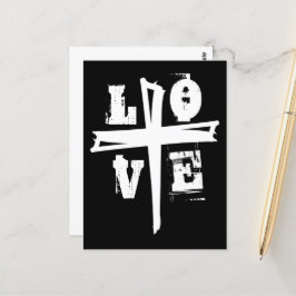 Postal CROSS y LOVE únicos y divertidos |
