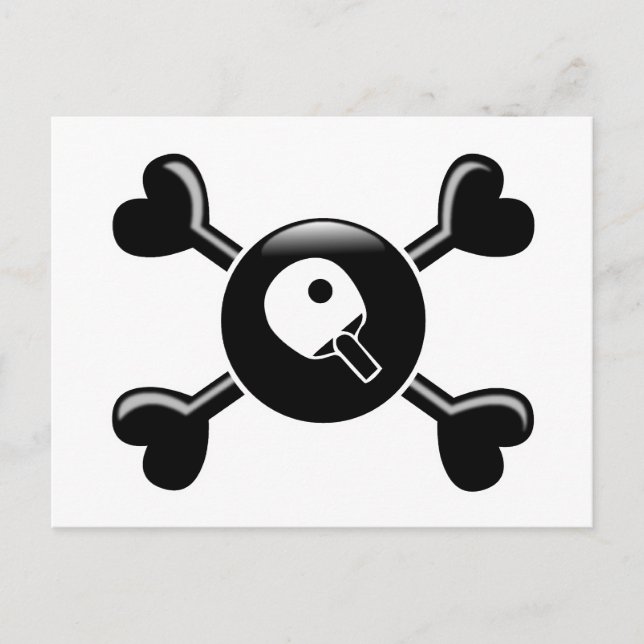 Postal Crossbone Table Tennis (Anverso)