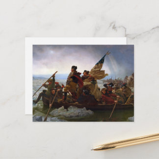 Postal Crossing Delaware 1776: General George Washington