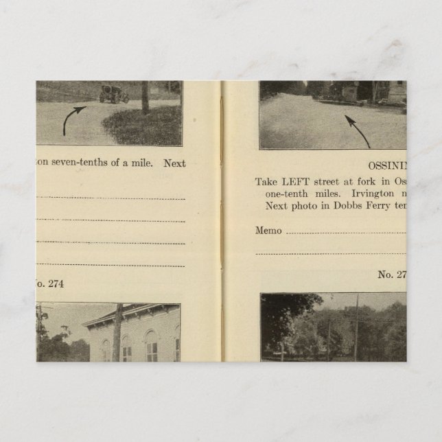 Postal Croton Ossining Dobbs Ferry (Anverso)