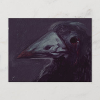 Postal Crow a la izquierda