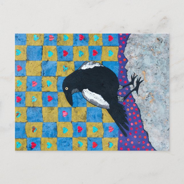 Postal Crow Love (Anverso)