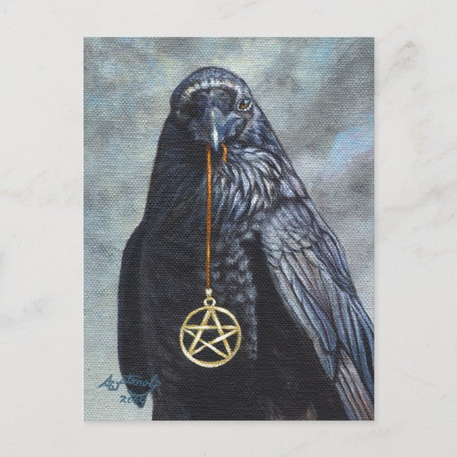 Postal Crow Pentacle (Anverso)