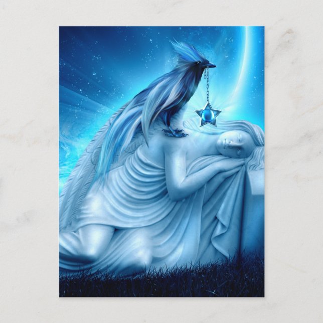 Postal Crow Phoenix Postcard (Anverso)