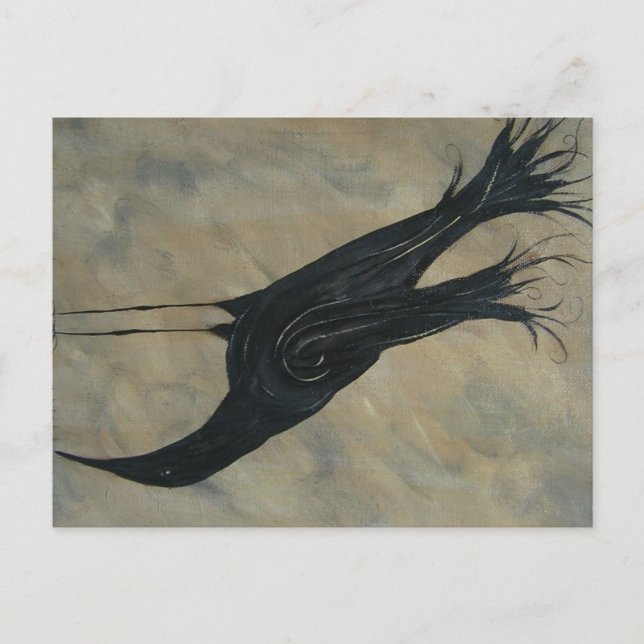 Postal Crow primitivo (Anverso)