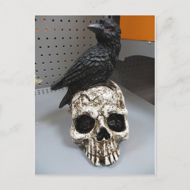 Postal Crow & Skull (Anverso)