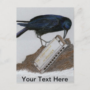 Postal Crow y Harmonica