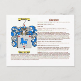 Postal Crowley (significado)