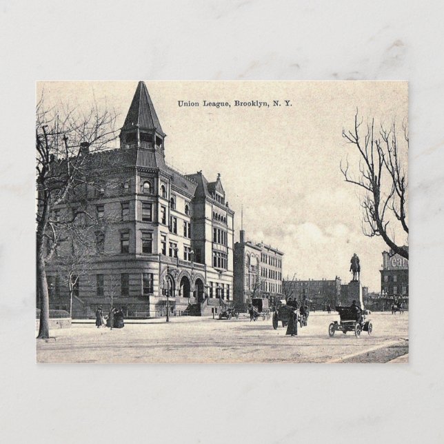 Postal Crown Heights, Brooklyn, NY Vintage (Anverso)