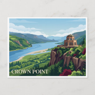Postal Crown Point State Scenic Corridor Corbett Oregon