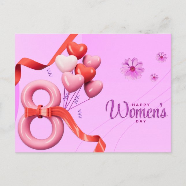 Postal Crown women on the Women's Day (Anverso)