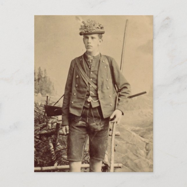 Postal Crownprince RUDOLF de Austria #074H (Anverso)