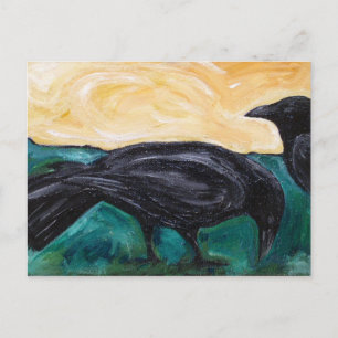 Postal Crows de llanura