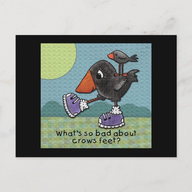 Postal Crows Primitivos- Pies de arado (Anverso)