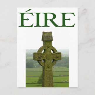 Postal Cruce celta Eire Camisas y regalos irlandeses