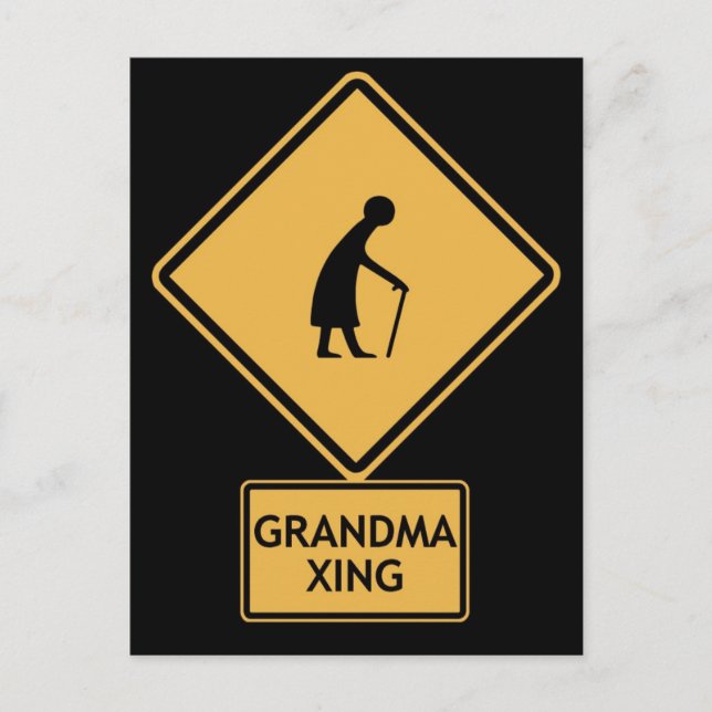 Postal cruce de la abuela (Anverso)