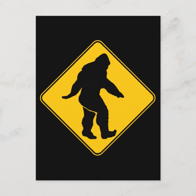 Postal Cruce de Sasquatch (Anverso)