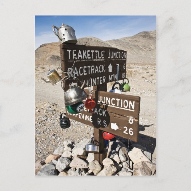 Postal Cruce de Teakettle (Anverso)