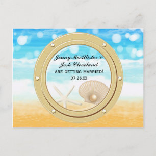 Postal Crucero de barco en el puerto de la playa, reserve