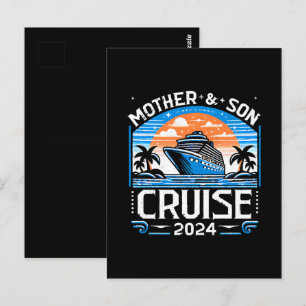 Postal Crucero de madre e hija 2024
