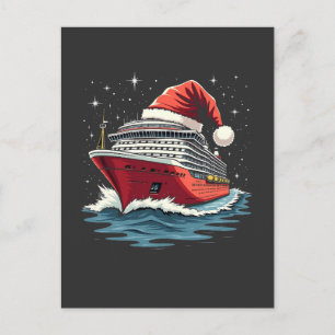 Postal Crucero familiar Crucero navidad coincidente 