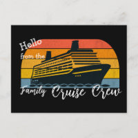 Crucero Familiar 'Hola' Puesta de sol Negro Person