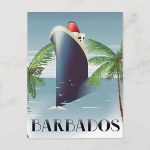 Postal Crucero por Barbados