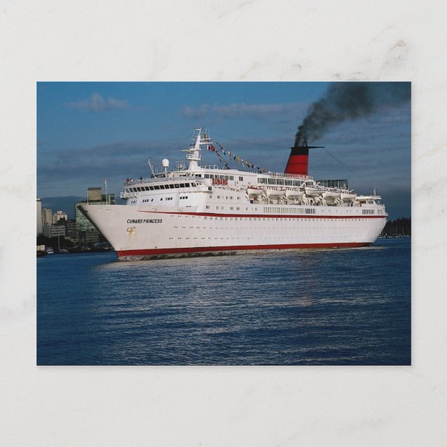 Postal Cruceros "Cunard Princess" (Anverso)