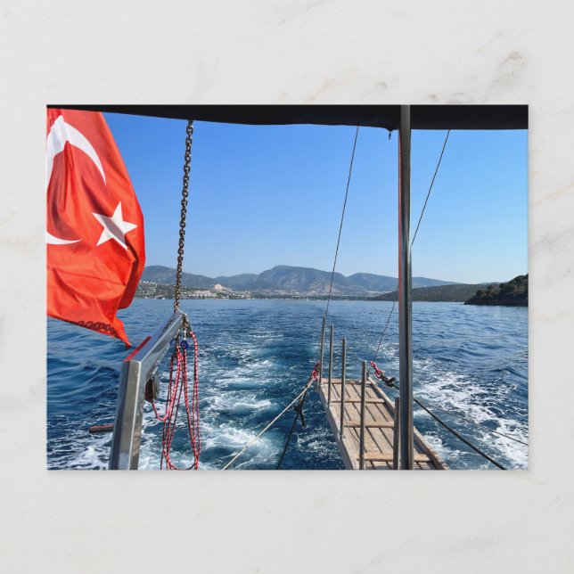 Postal Cruceros Por El Mar Egeo (Anverso)