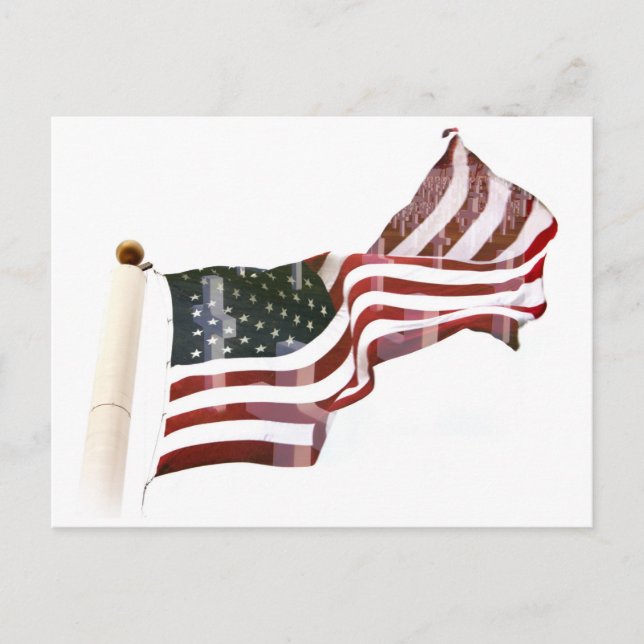 Postal Cruces dentro de la gloria vieja - Día de la memor (Anverso)