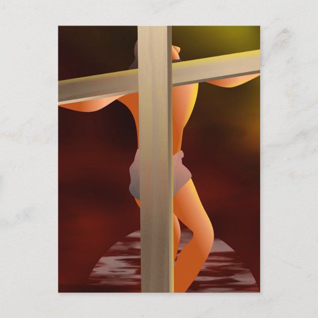 Postal Crucificado (Anverso)