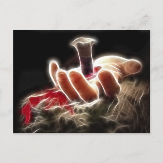 Postal Crucifixión (Anverso)