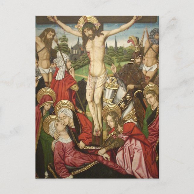 Postal crucifixión (Anverso)