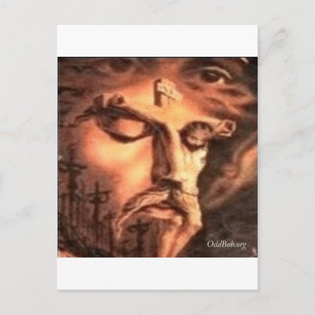 Postal Crucifixión (Anverso)